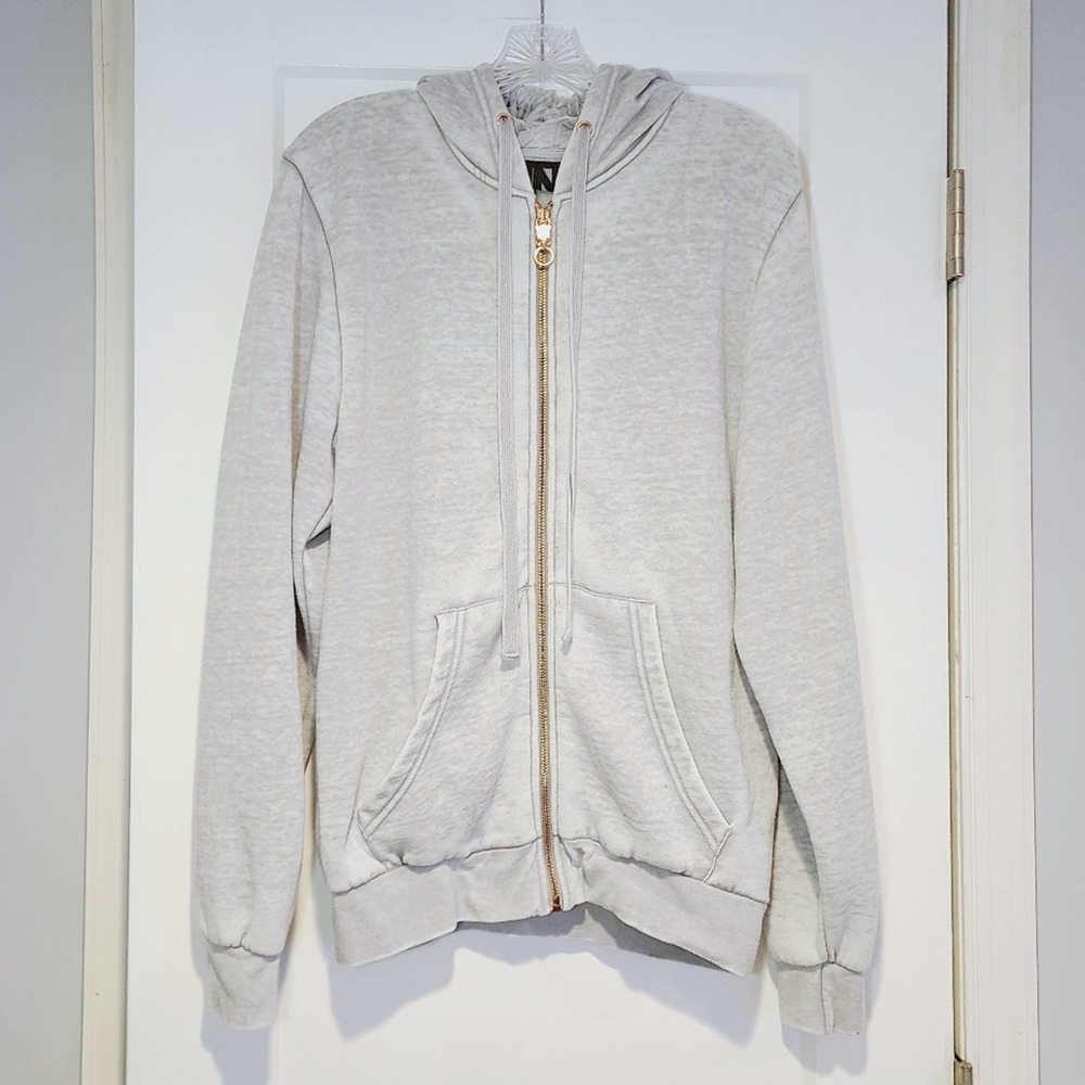 Kings of Cole Zip Up Burnout Love Hoodie